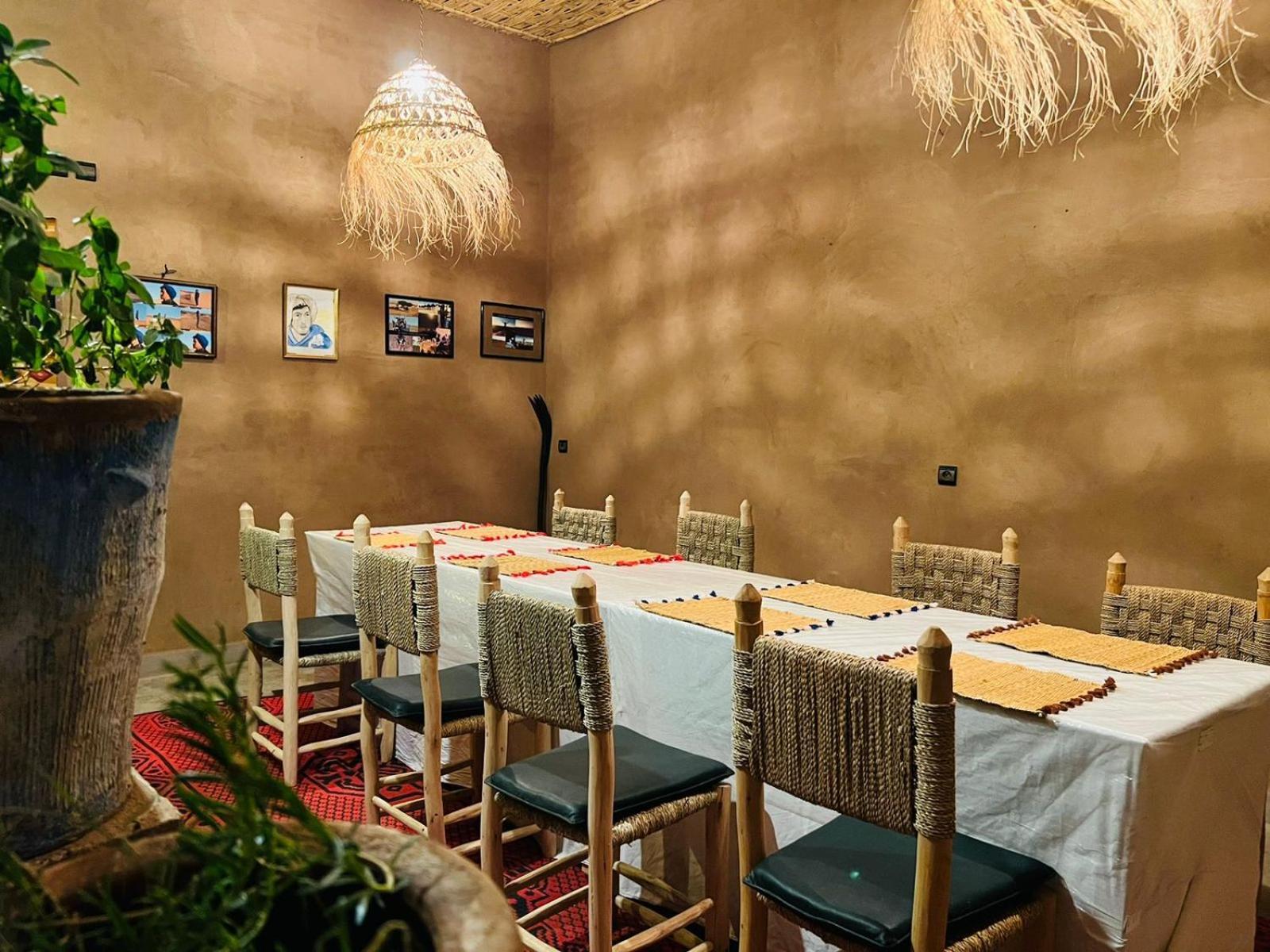 Dar Talmoudi Hotel Tagounite Bagian luar foto